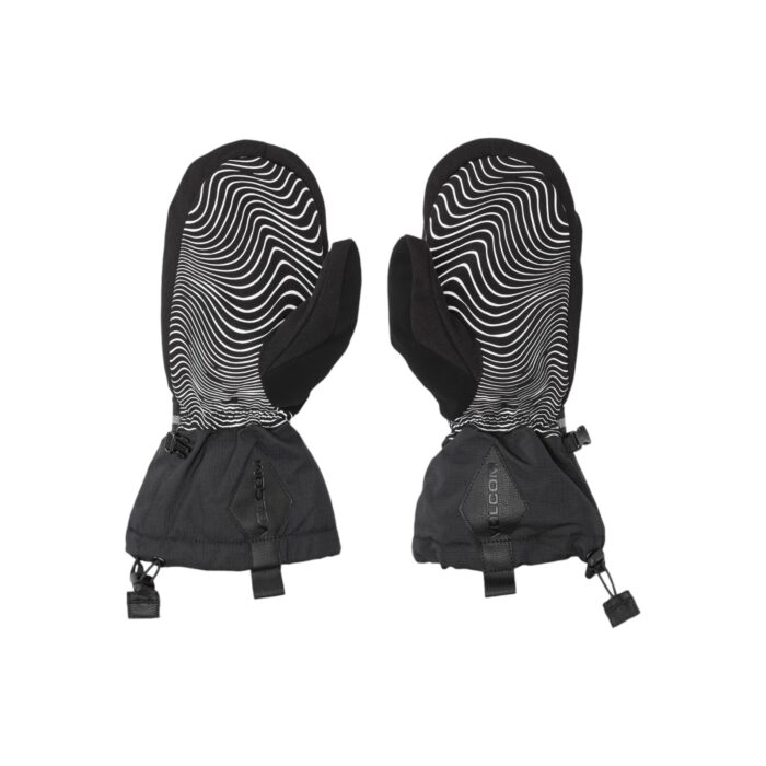 VOLCOM MILLICENT SNOW MITTENS BLACK - Image 2