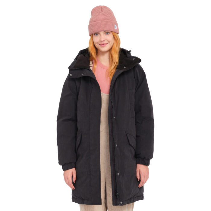 VOLCOM SLEEPI PUFF UP PARKA JACKET BLACK - Image 2