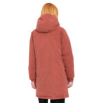 VOLCOM SLEEPI PUFF UP PARKA JACKET CHESTNUT BROWN - Image 7