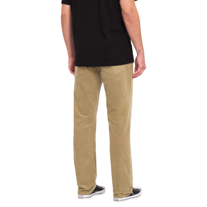 VOLCOM SOLVER 5 CORD PANT KHAKI - Image 2