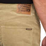 VOLCOM SOLVER 5 CORD PANT KHAKI - Image 4