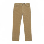 VOLCOM SOLVER 5 CORD PANT KHAKI - Image 7