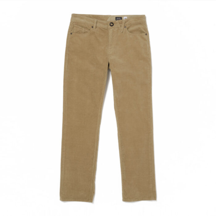 VOLCOM SOLVER 5 CORD PANT KHAKI - Image 7