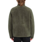 VOLCOM STORM STONE ZIP SHERPA SWEATSHIRT WINTERMOSS - Image 2