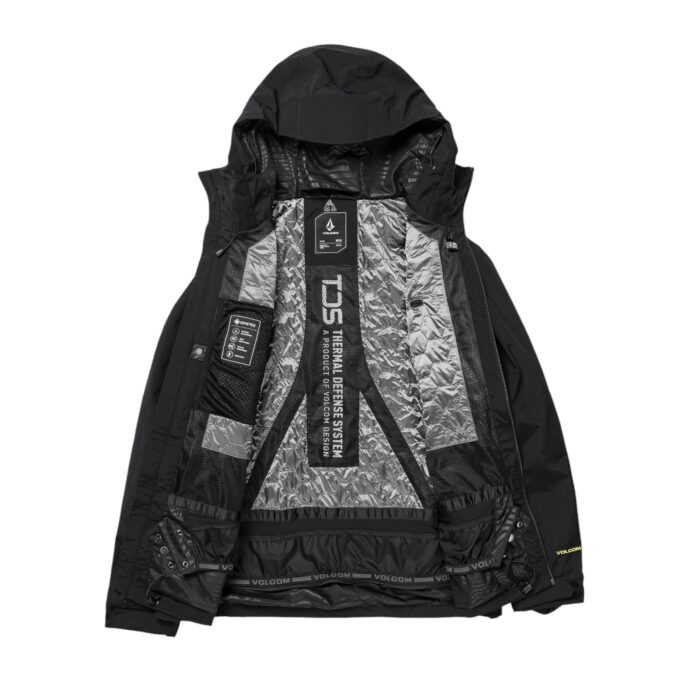 VOLCOM TDS 2L GORE-TEX SNOW JACKET BLACK - Image 3