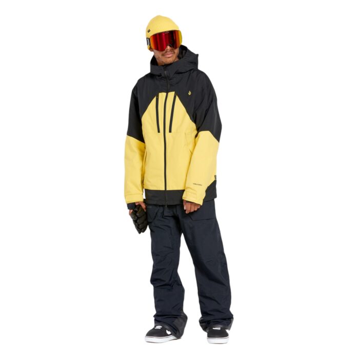 VOLCOM TDS 2L GORE-TEX SNOW JACKET DARK YELLOW - Image 10