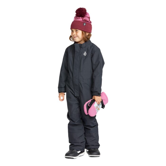 VOLCOM TODDLER ONE PIECE SNOWSUIT BLACK - Image 8
