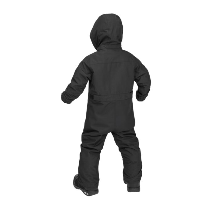 VOLCOM TODDLER ONE PIECE SNOWSUIT BLACK - Image 2