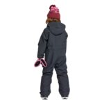 VOLCOM TODDLER ONE PIECE SNOWSUIT BLACK - Image 4