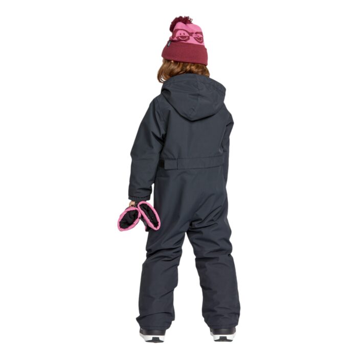VOLCOM TODDLER ONE PIECE SNOWSUIT BLACK - Image 4