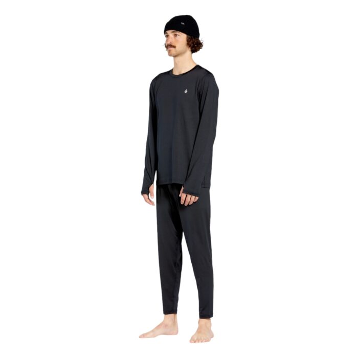 VOLCOM V-SCIENCE CREW BASE LAYER TOP BLACK - Image 4