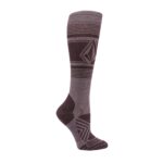 VOLCOM WOMEN STONE LINES OTC SNOW SOCKS DUSTY LAVENDER - Image 2