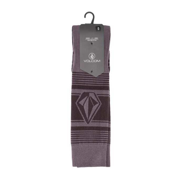 VOLCOM WOMEN STONE LINES OTC SNOW SOCKS DUSTY LAVENDER - Image 4