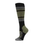 VOLCOM WOMEN STONE LINES OTC SNOW SOCKS LICHEN GREEN - Image 3