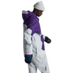 BURTON FROSTNER 2L ANORAK SNOW JACKET IMPERIAL PURPLE STOUT WHITE - Image 2