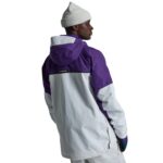 BURTON FROSTNER 2L ANORAK SNOW JACKET IMPERIAL PURPLE STOUT WHITE - Image 5