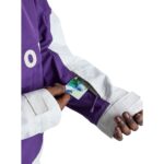 BURTON FROSTNER 2L ANORAK SNOW JACKET IMPERIAL PURPLE STOUT WHITE - Image 6