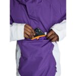 BURTON FROSTNER 2L ANORAK SNOW JACKET IMPERIAL PURPLE STOUT WHITE - Image 7