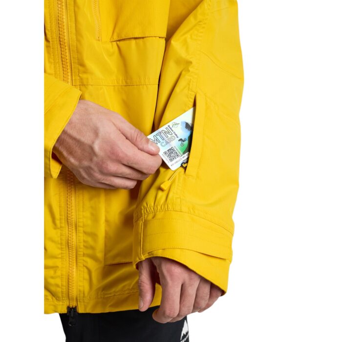 BURTON FROSTNER SNOW JACKET GOLDENROD - Image 2