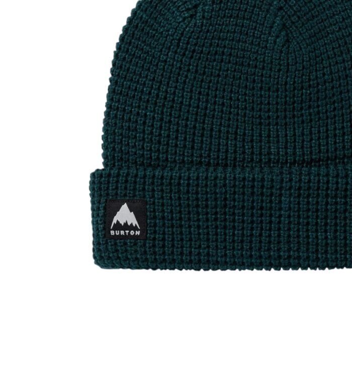 BURTON RECYCLED WAFFLE BEANIE DEEP EMERALD - Image 2