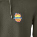DICKIES X SPITFIRE HOODIE OLIVE GREEN - Image 7