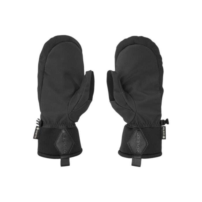 VOLCOM STAY DRY GORE-TEX SNOW MITTENS BLACK - Image 2
