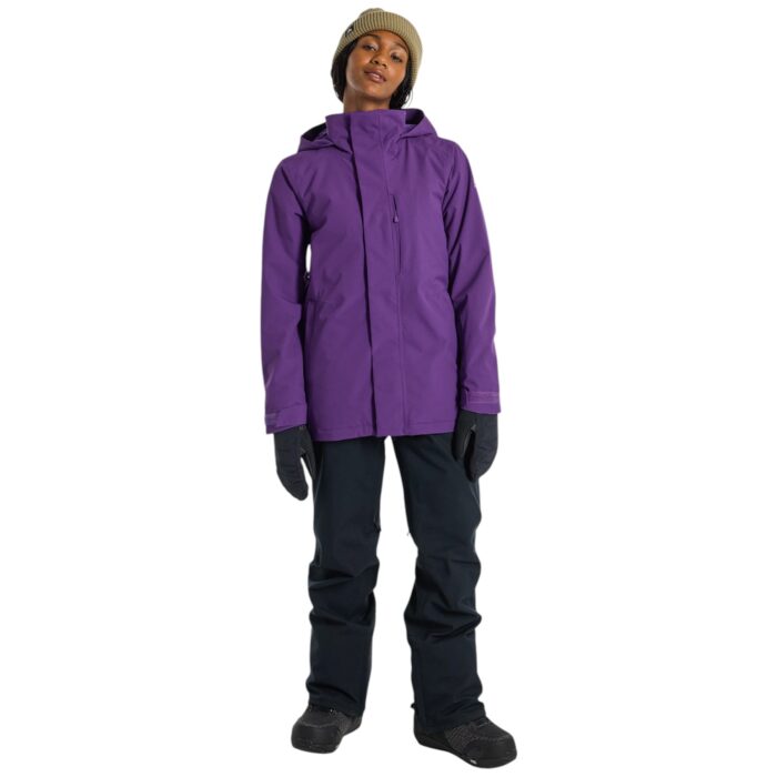 BURTON W JET RIDGE SNOW JACKET IMPERIAL PURPLE - Image 3