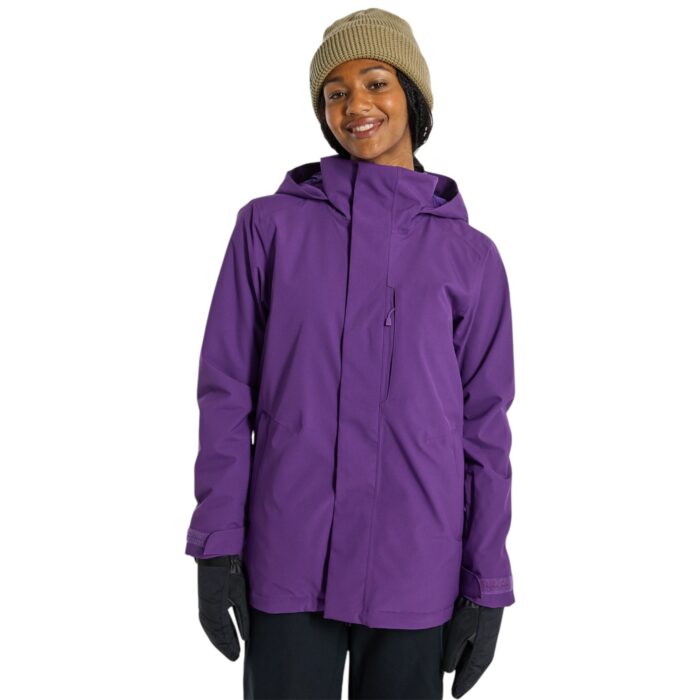 BURTON W JET RIDGE SNOW JACKET IMPERIAL PURPLE - Image 4