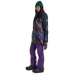 BURTON W LELAH SNOW JACKET TRUE BLACK COMETS - Image 3