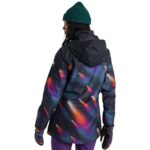 BURTON W LELAH SNOW JACKET TRUE BLACK COMETS - Image 5