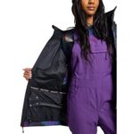 BURTON W LELAH SNOW JACKET TRUE BLACK COMETS - Image 2