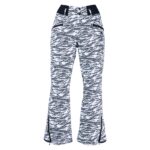 BURTON W MARCY HIGH RISE SNOWBOARD PANT ZEBRA CAMO