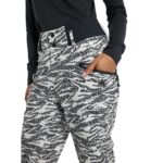 BURTON W MARCY HIGH RISE SNOWBOARD PANT ZEBRA CAMO - Image 8