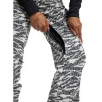 BURTON W MARCY HIGH RISE SNOWBOARD PANT ZEBRA CAMO - Image 2