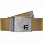ETNIES ARROW WEB BELT TOBACCO