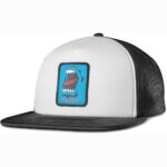 ETNIES X SANTA CRUZ SCREAMING HAND TRUCKER HAT BLACK