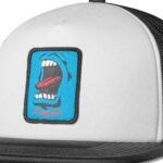 ETNIES X SANTA CRUZ SCREAMING HAND TRUCKER HAT BLACK - Image 3