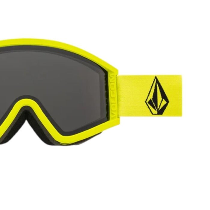 VOLCOM HIJINX SNOW GOGGLES LIME SMOKE - Image 3
