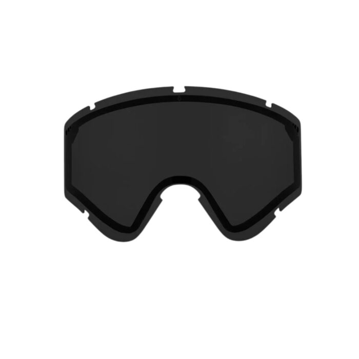 VOLCOM YAE SNOW GOGGLES MIKE RAVELSON ICE CHROME + BONUS LENS DARK GRAY - Image 3