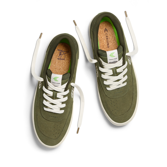 CARIUMA LUAN PRO SHOES OLIVE GREEN IVORY - Image 5