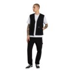 DICKIES DUCK CANVAS SMR VEST BLACK - Image 4