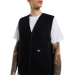 DICKIES DUCK CANVAS SMR VEST BLACK - Image 3