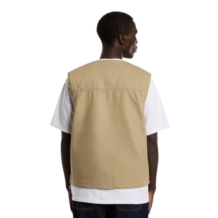 DICKIES DUCK CANVAS SMR VEST DESERT SAND - Image 2