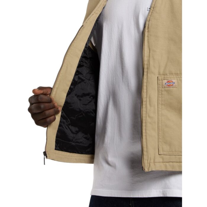 DICKIES DUCK CANVAS SMR VEST DESERT SAND - Image 4
