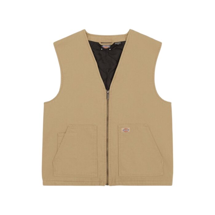 DICKIES DUCK CANVAS SMR VEST DESERT SAND - Image 6