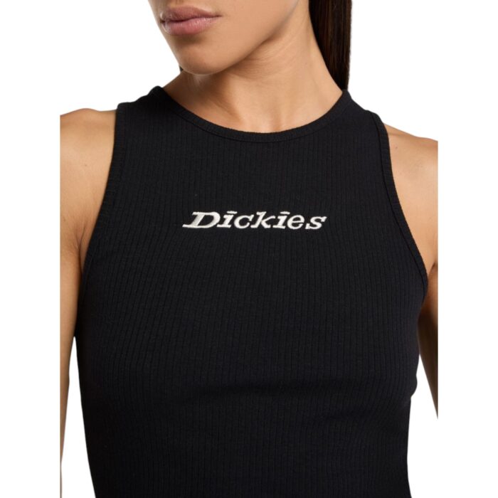 DICKIES RIB WOMEN TANK TOP BLACK - Image 3