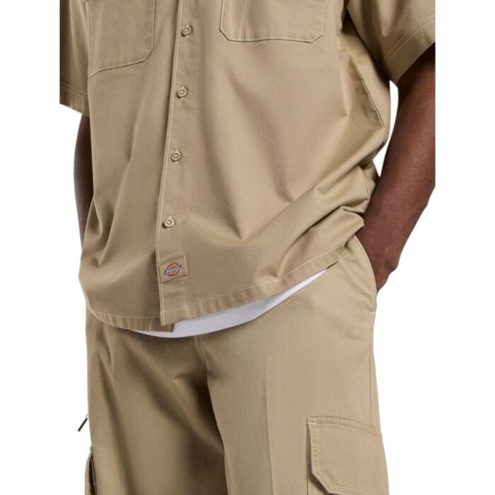 DICKIES RIVERBEND WORK SHIRT DESERT SAND - Image 4