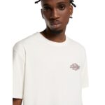 DICKIES WOOD LOGO T-SHIRT BEIGE - Image 3