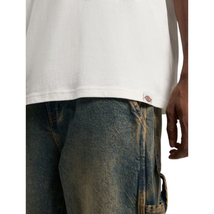 DICKIES WOOD LOGO T-SHIRT BEIGE - Image 5