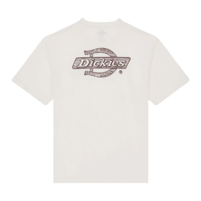 DICKIES WOOD LOGO T-SHIRT BEIGE - Image 8